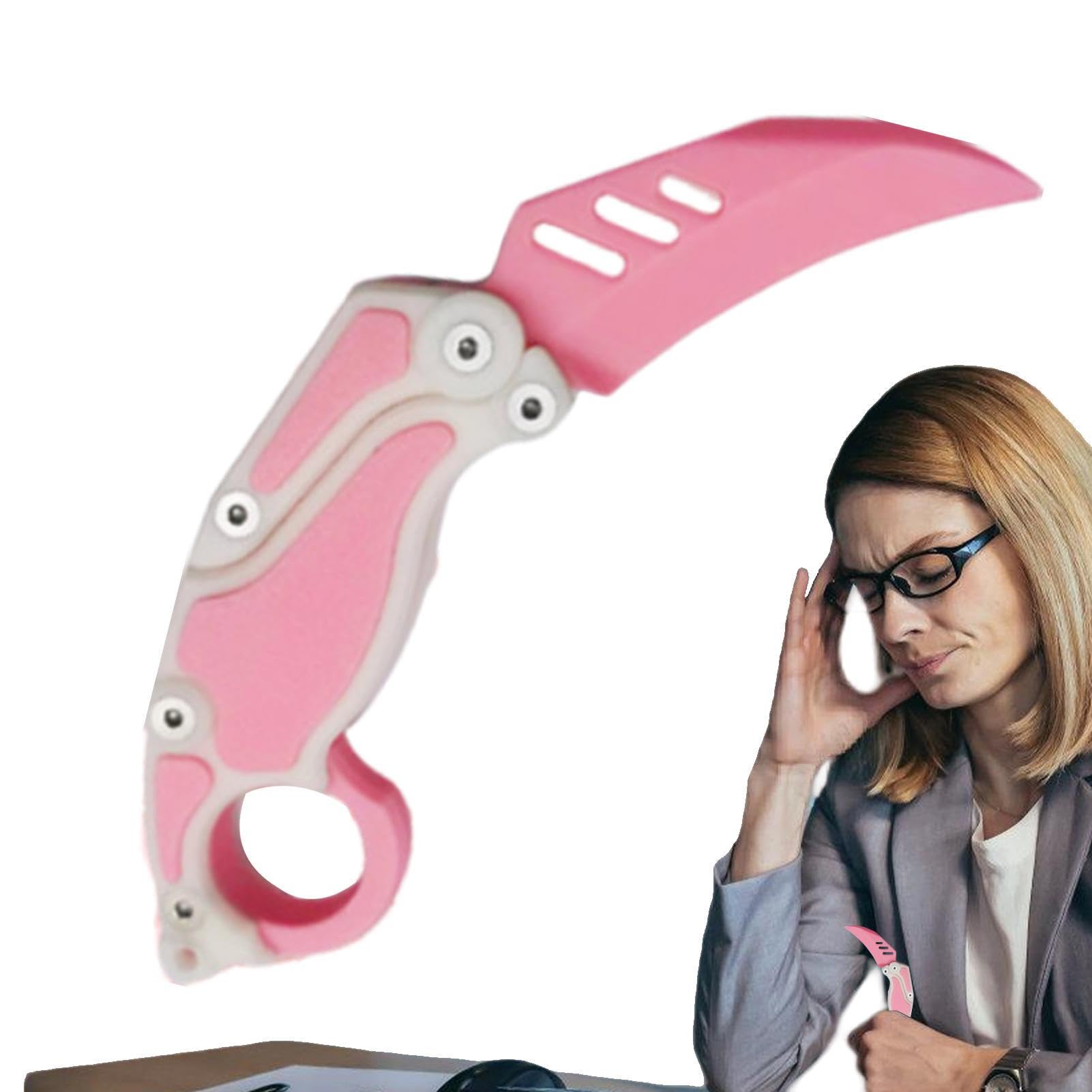 Amazon.co.jp: TUUWAI 3D 重力 おもちゃ ナイフ そわそわおもちゃ